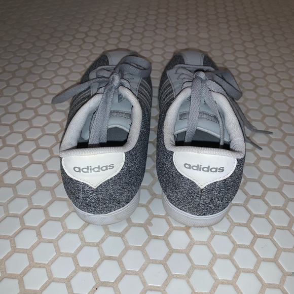 Adidas Grey Courtset Sneakers - Picture 3 of 4